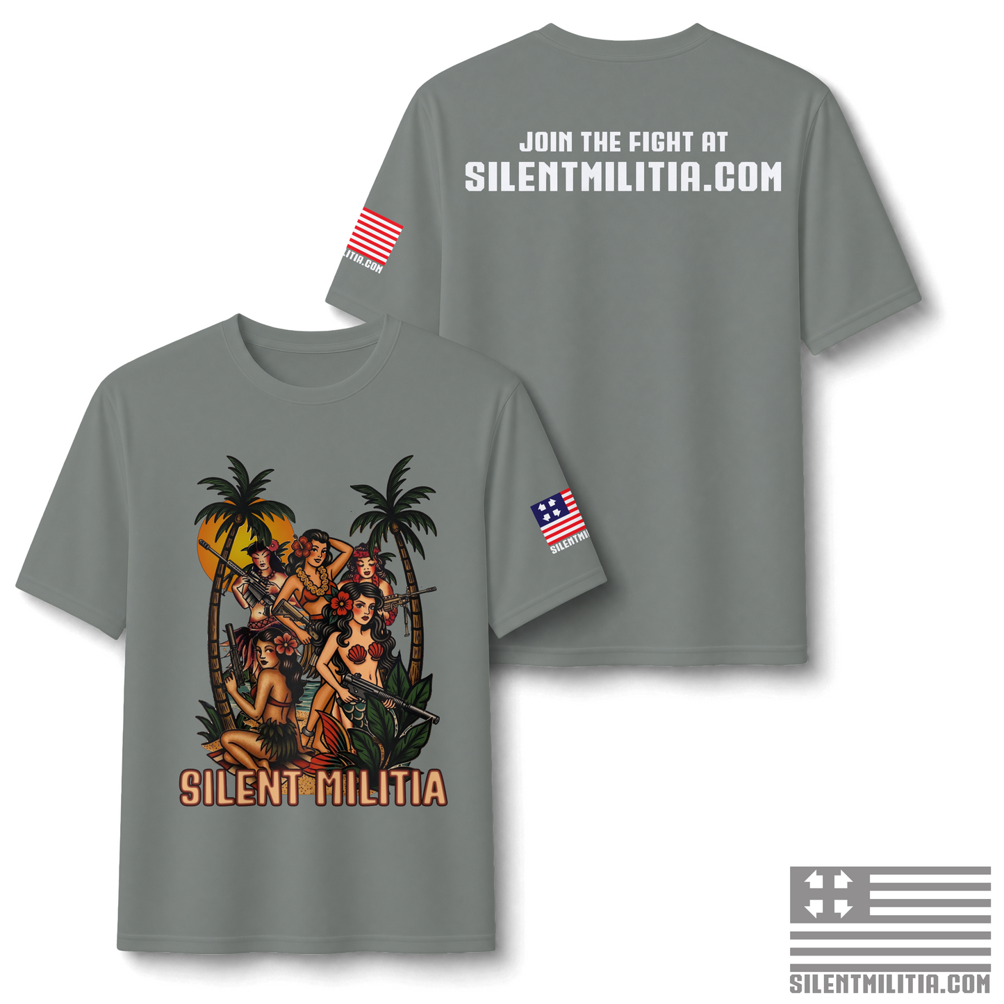 Silent Militia Hula Girl Team 6