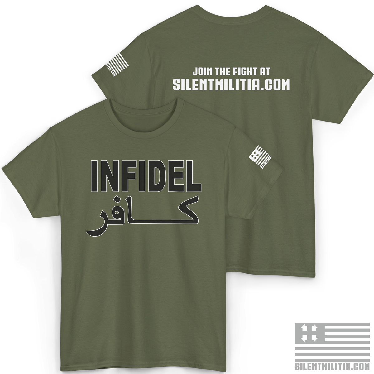 Silent Militia Infidel T-Shirt
