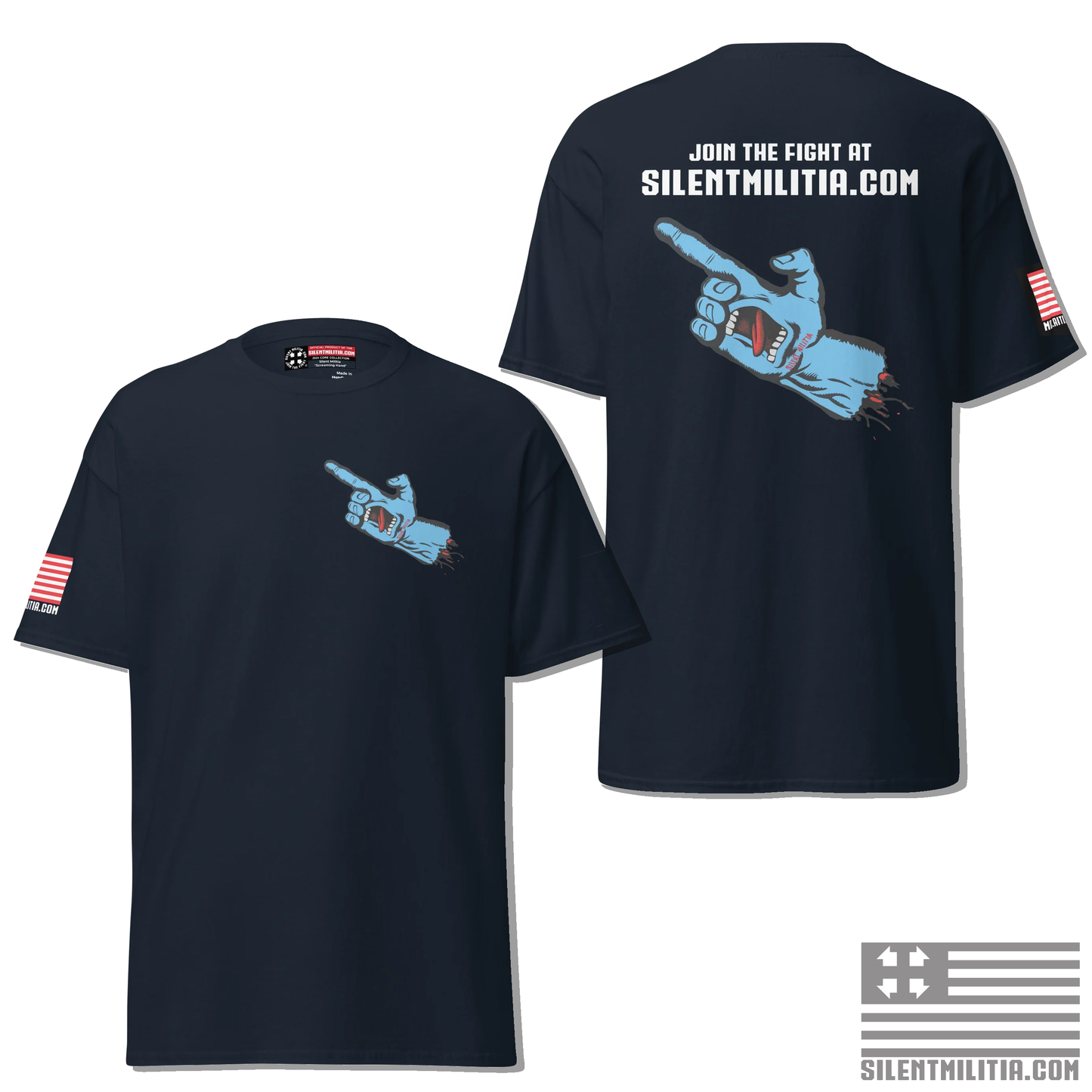 Silent Militia Screaming Hand