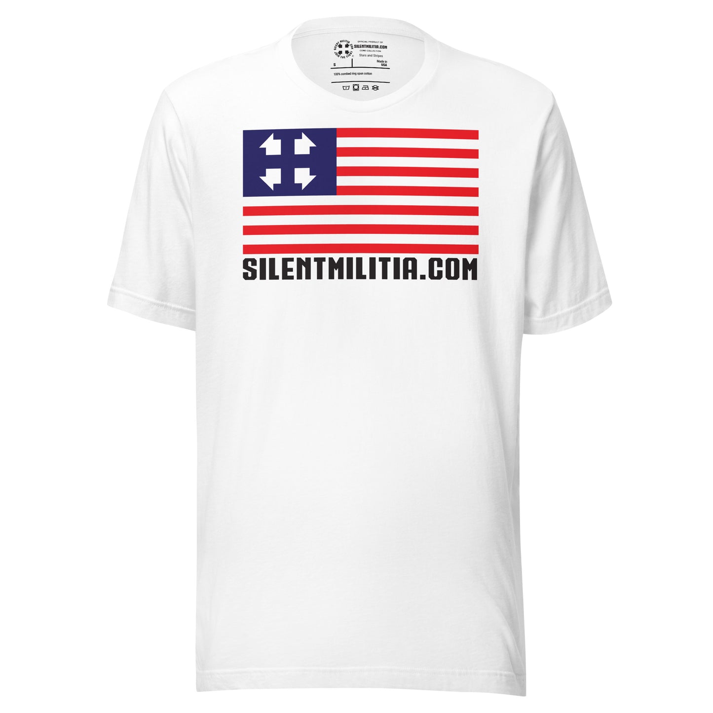 Silent Militia RED WHITE AND BLUE ORIGINAL