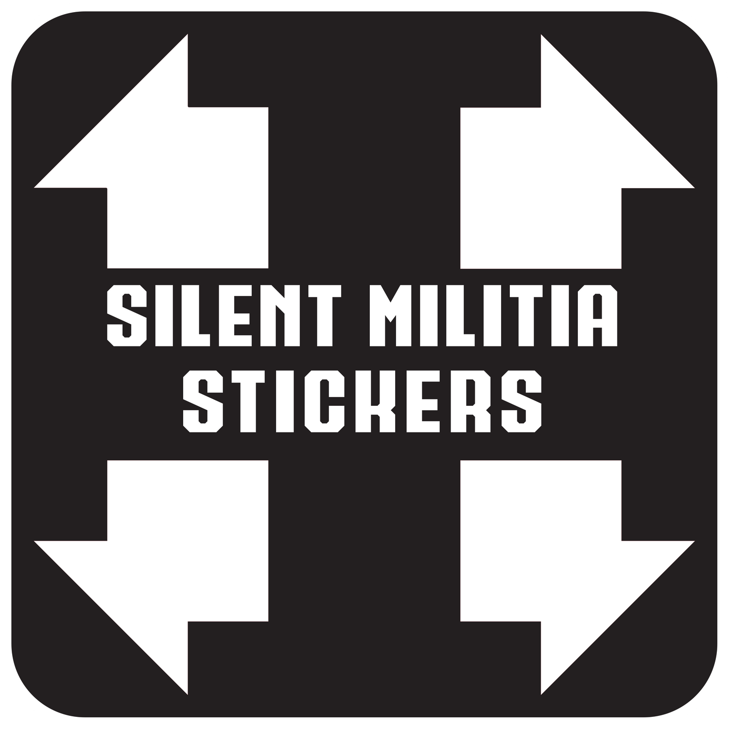 Silent Militia Stickers