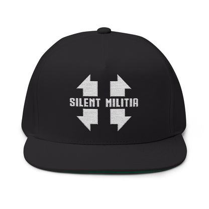 Silent Militia Flat Bill Cap Snapback