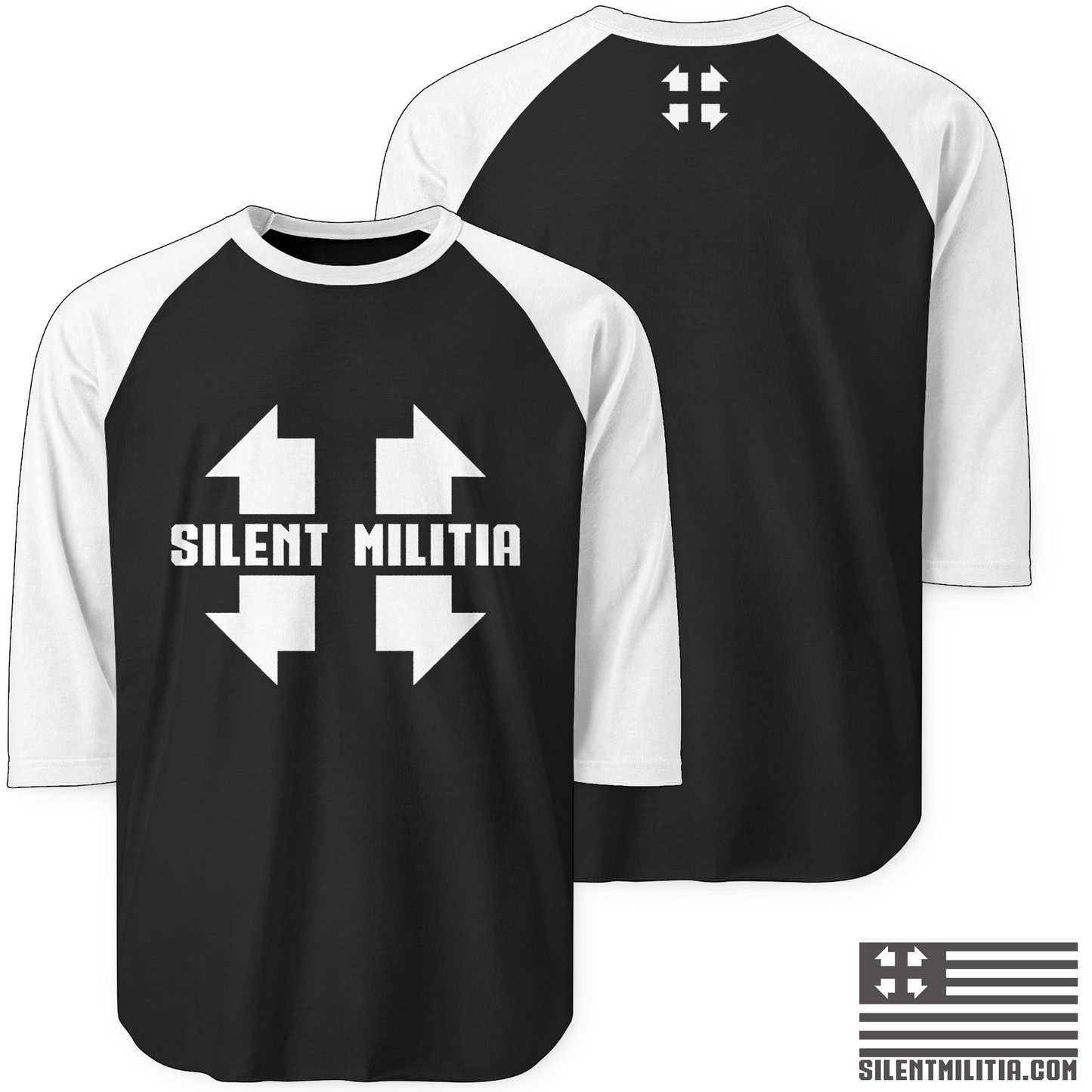 Silent Militia Baseball Tee
