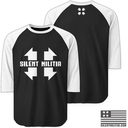 Silent Militia Baseball Tee