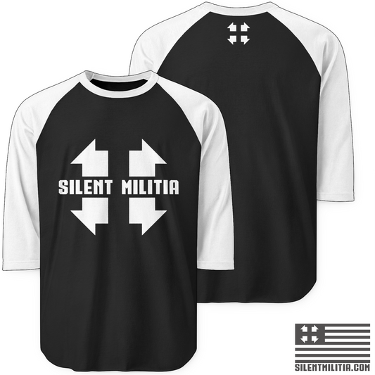 Silent Militia Baseball Tee