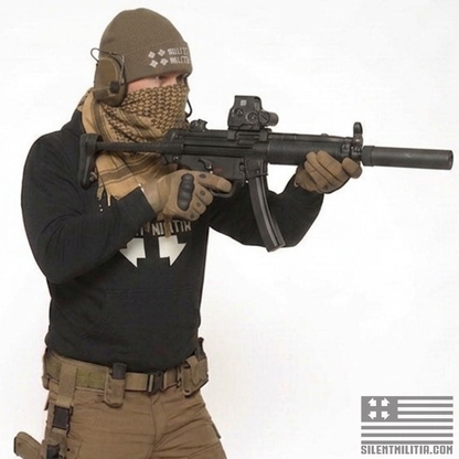 Silent Militia Embroidered Beanie