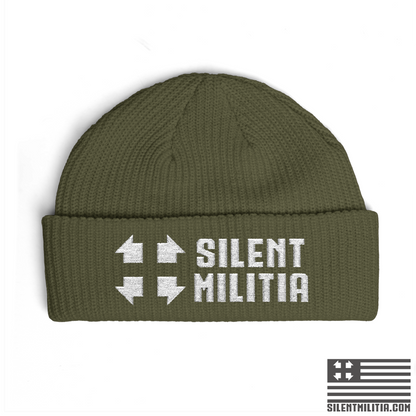 Silent Militia Embroidered Beanie