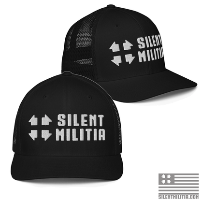 Silent Militia Crosshair Flex Fit Cap