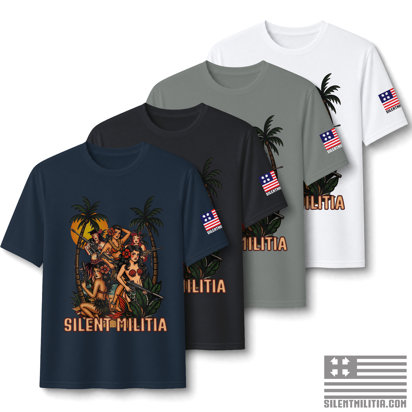 Silent Militia Hula Girl Team 6