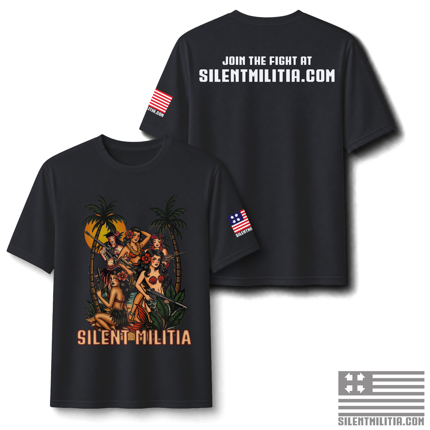 Silent Militia Hula Girl Team 6