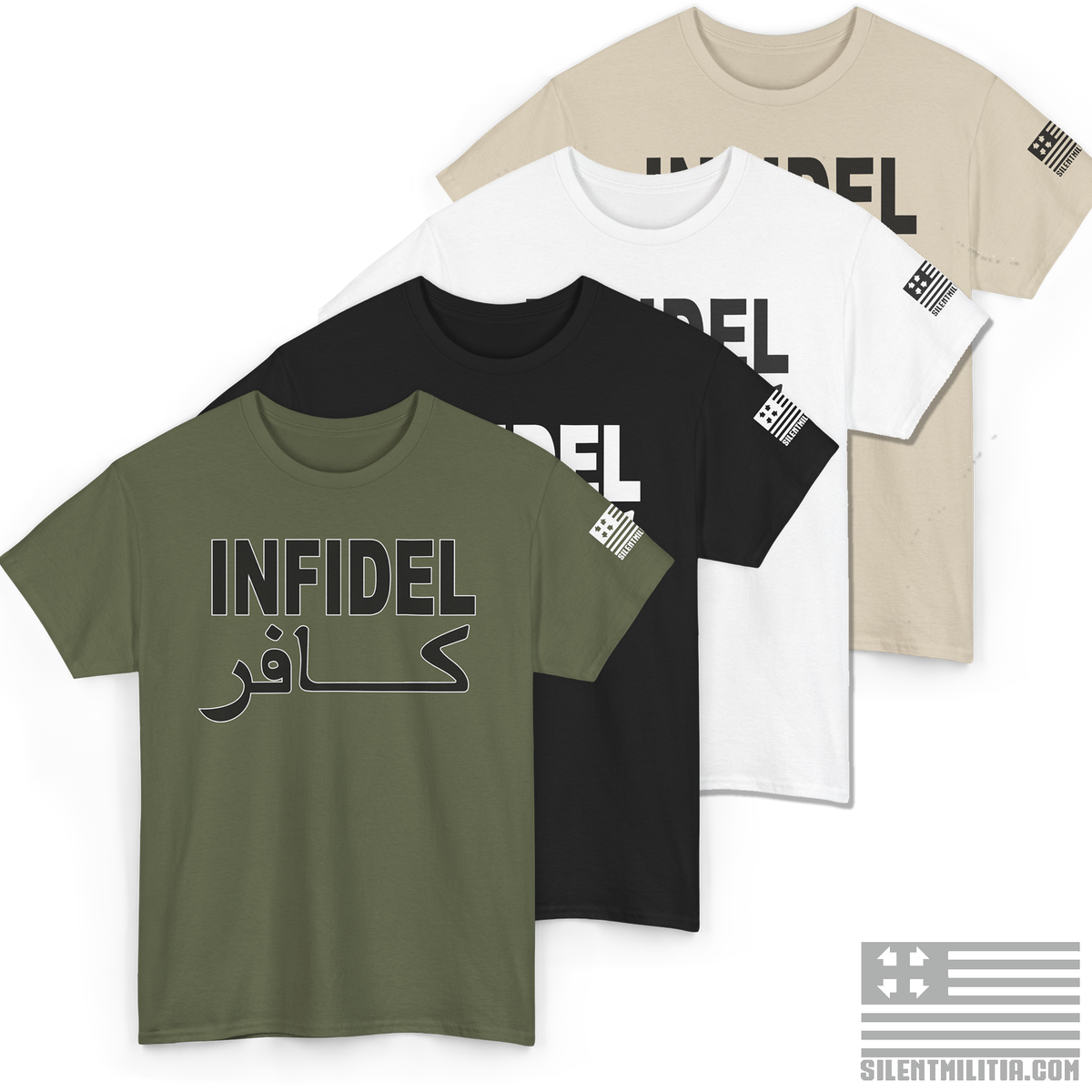 Silent Militia Infidel T-Shirt