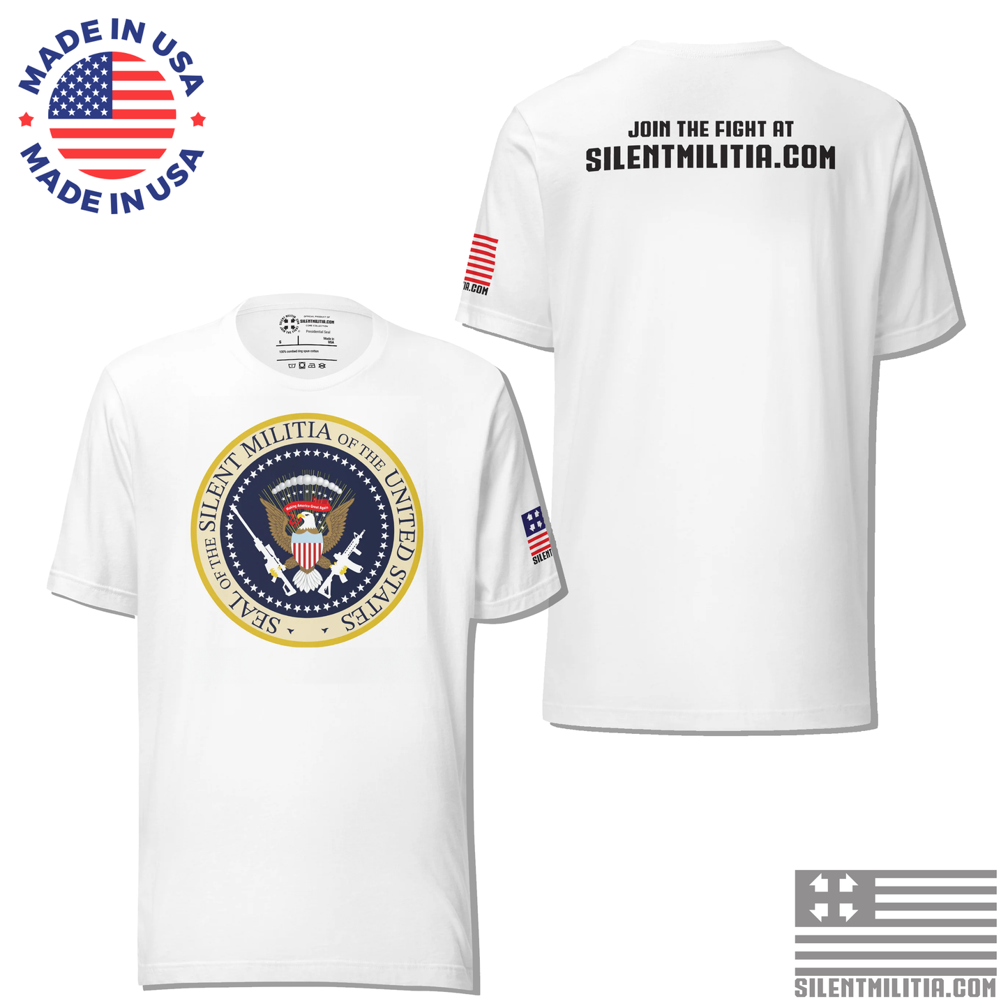 Presidential Seal Of The Silent Militia USA