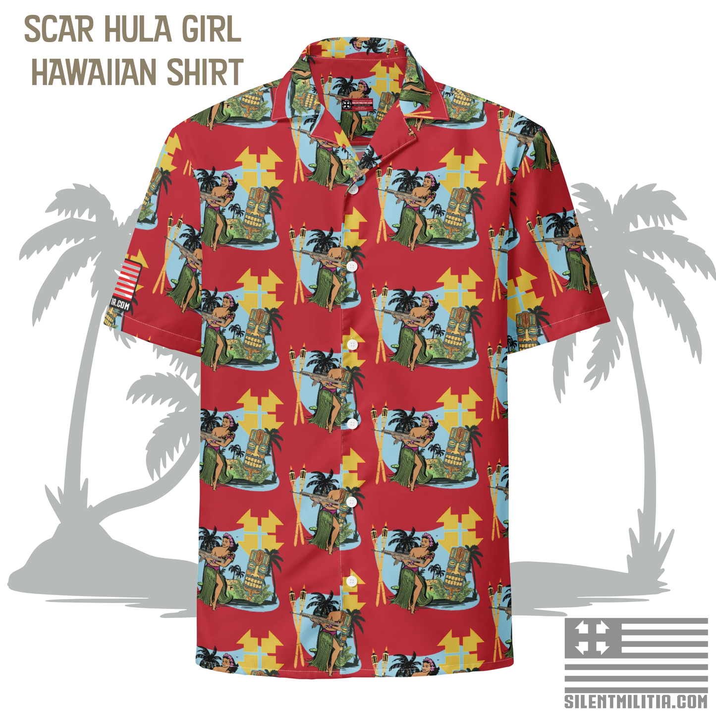 Scar Hula Girl Hawaiian Shirt