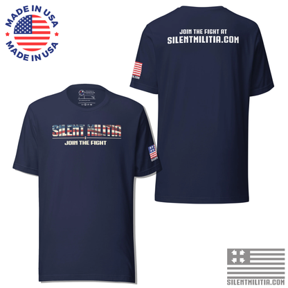 Silent Militia Super Hero Flag USA