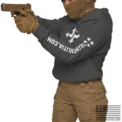 Silent Militia Original Logo Hoodie