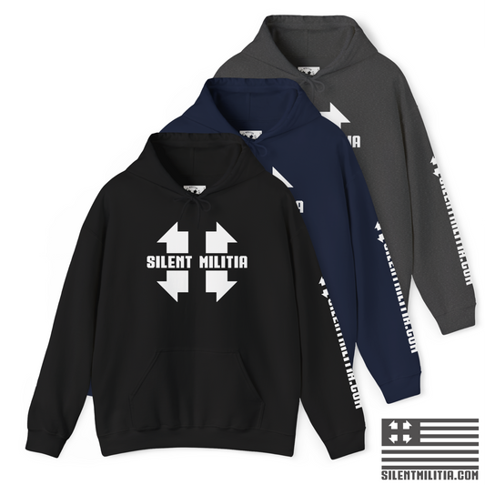 Silent Militia Original Logo Hoodie