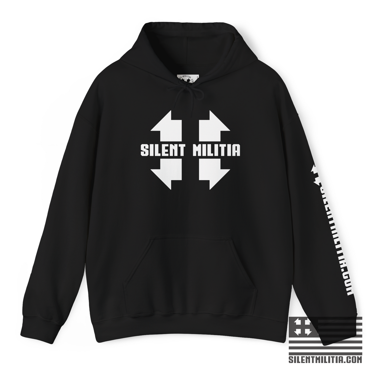 Silent Militia Original Logo Hoodie