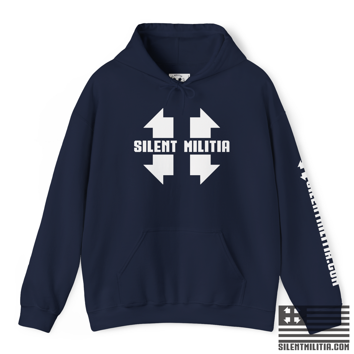 Silent Militia Original Logo Hoodie