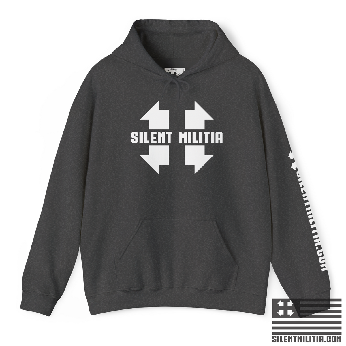 Silent Militia Original Logo Hoodie