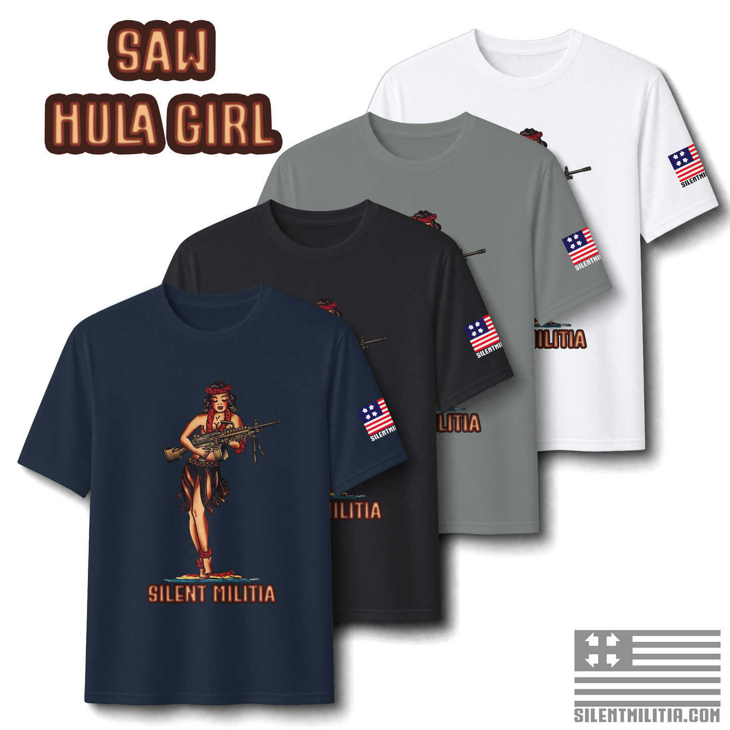 Silent Militia Saw Hula Girl