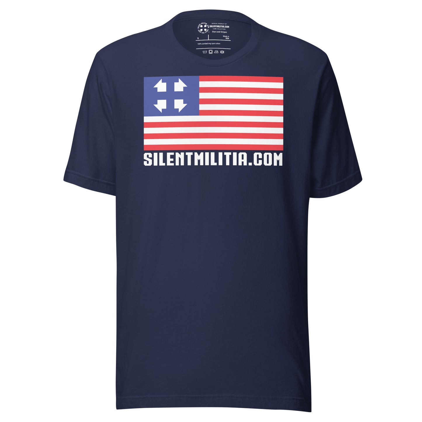 Silent Militia RED WHITE AND BLUE ORIGINAL